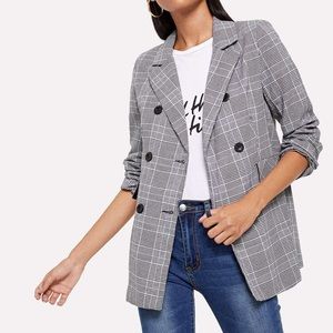 Plaid Blazer